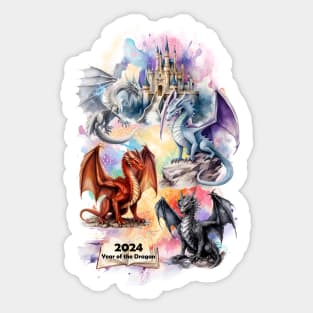 2024 Year of the Dragon Sticker